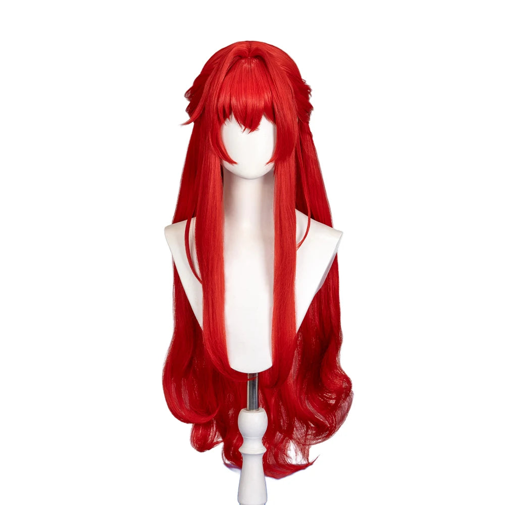 IN STOCK Tribbie Wig Cosplay Game Honkai: Star Rail Cosplay DokiDoki Wig Women 100cm Tribbie Tribios Free Wig Cap