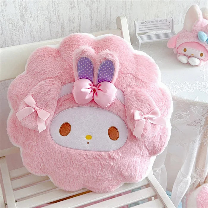 Sanrio My Melody My Sweet Piano Hello Kitty Round Square Plush Pillow Cute Cartoon Anime Home Decor Sofa Cushion Gifts For Girl