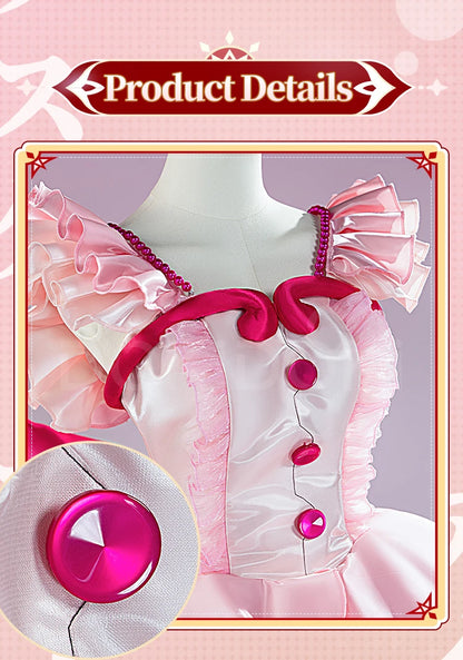 Nanami Ruchia Cosplay Costume Anime Mermaid Melody Pichi Pichi Pitch DokiDoki-R Women Cute Pink Costume Halloween