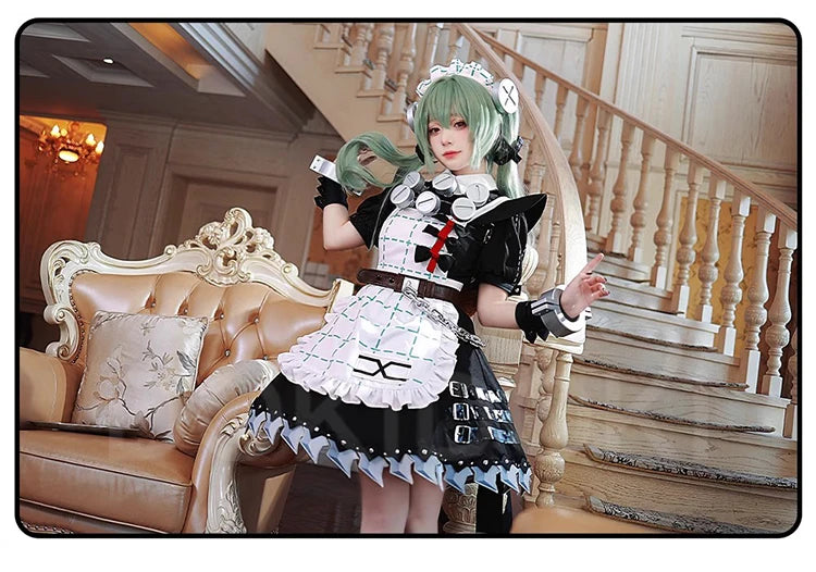 【L Size Sold Out】Corin Wickes Cosplay Game Zenless Zone Zero DokiDoki-R Victoria Housekeeping Corin Bag Women Cute Maid Dress