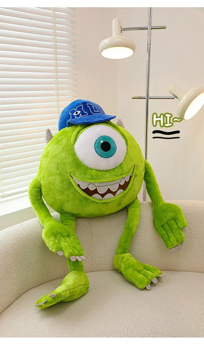 80cm Big Size Disney Mike Wazowsky Monsters University Monsters, Inc. Plushies Pillow Doll Stuffed Animal Cartoon Anime Toy Gift