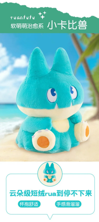 75CM Big Size Pokemon Plushies Snorlax Peluche Cartoon Anime Kawaii Ornament Comfortable Soft Doll Cushion Children's Toy Gift