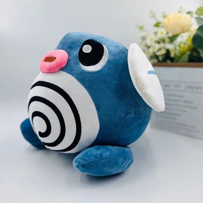 15/25cm Cartoon Poliwag Pokemon Plush Toys Poliwhirl Pokémon Plushie Ornament Kawaii Doll Stuffed Gift for Kid Birthday Xmas