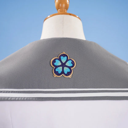 iCoser Honkai Star Rail Firefly Cosplay Costume Spring Missive Uniform Headwear Socks Halloween Party for Women Girls Cos Gifts