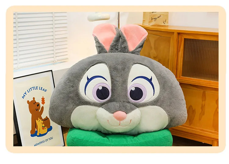 90x50cm Big Size Judith Laverne Hopps Anime Plush Stuffed Doll Zoo Tropolis Room Decorated Plushies Children Pillow Holiday Gift