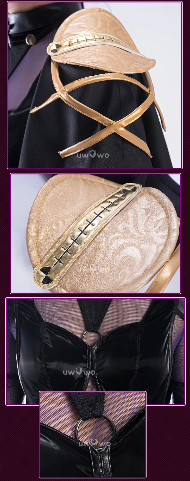 UWOWO Scathach Cosplay Game Fatee/Grandd Order Scathach Stage 3 Cosplay Costume Halloween Costume