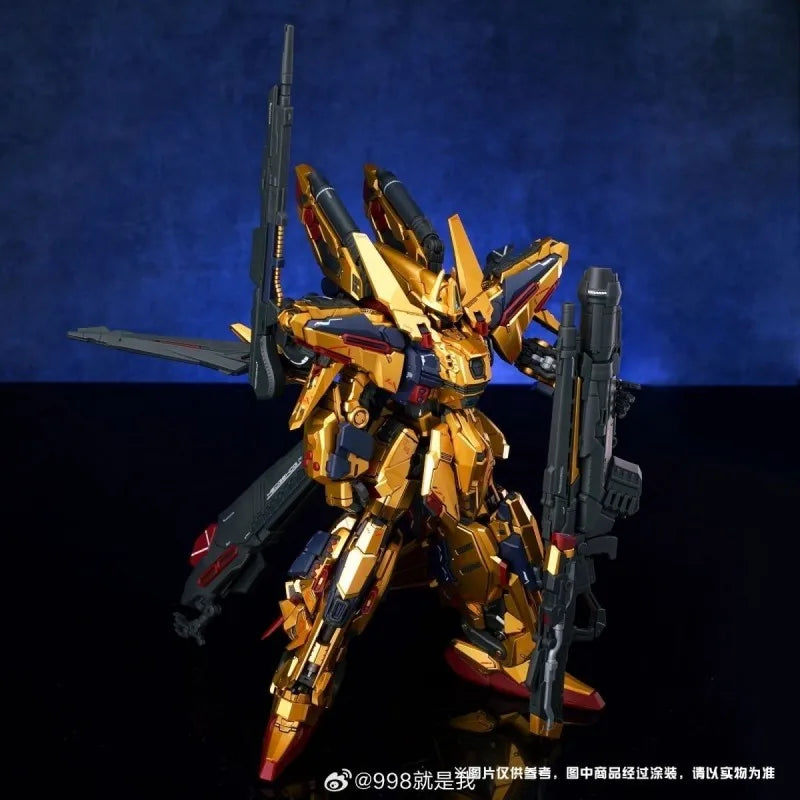 【IN STOCK】SHENMA Model MG Golden Samurai Full Armor Form Alloy Frame Assembly Model Kit Anime Mecha Action Figure Collectible