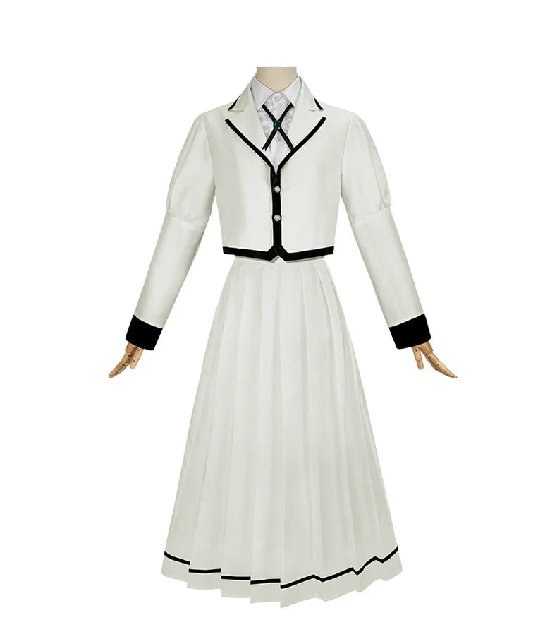 Anime Rock Is A Lady's Modesty Otoha Kurogane Cosplay Costume Wig JK Dress Lilisa Suzunomiya Halloween for Women Girls Carnival