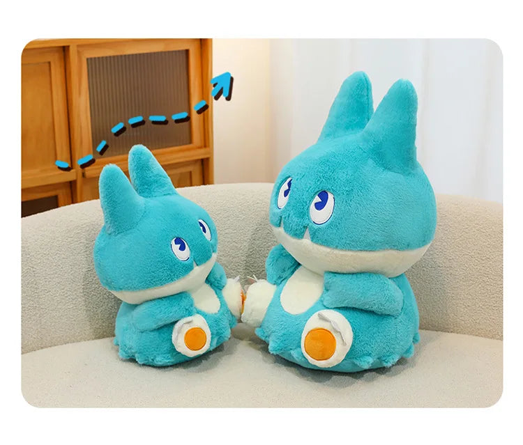 45/60/80cm Big Size Pokemon Snow Lax Anime Plush Stuffed Doll Room Decoration Plushies Kawaii Pillow Ornaments Children's Gifts