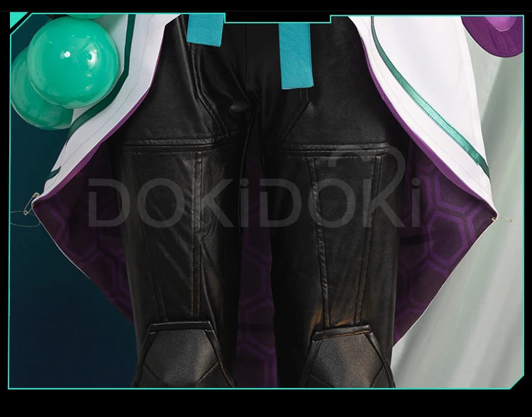 Sage Cosplay Costume Game Cosplay【S-2XL】DokiDoki-R Women White Costume Sage Cosplay Dress Plus Size Halloween