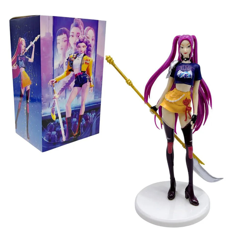 IN STOCK! Witch Hunter Girl Kpop Group Anime Merch - Rumi, Zoe & Mila Collectible Figurines | Desktop Decoration & Fan Gift