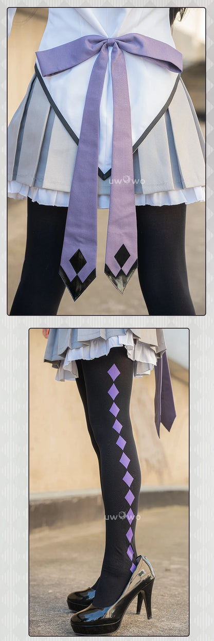 UWOWO Collab Series: Puellaa Magii Madoka Magicaa Akemii Homuraa Cospaly Costume S-4XL Cosplay Outfits