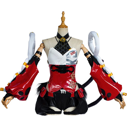 IN STOCK Nekomiya Mana Cosplay Costume Game Zenless Zone Zero【XS-2XL】DokiDoki-R Cat Cunning Hares Nekomiya Mana Plus Size