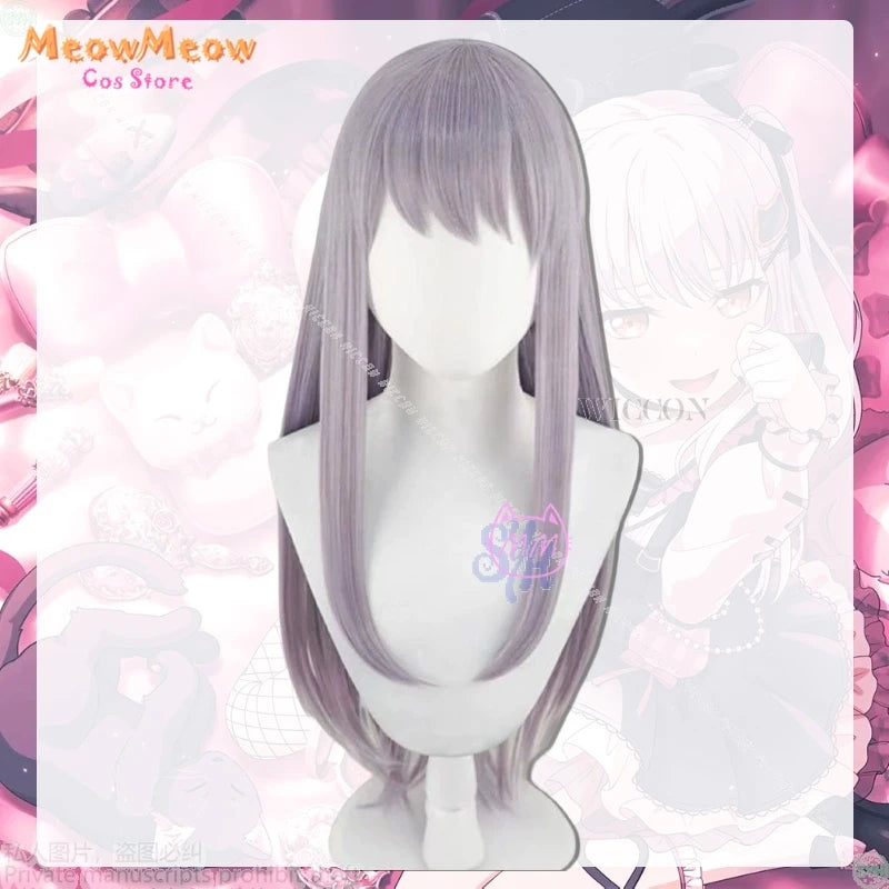 Bangdream Roselia Yukina Minato Costume Polyester Set - wig / One Size