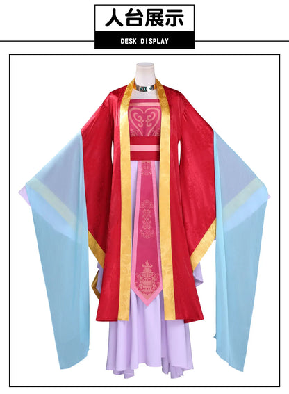 Anime The Apothecary Diaries Gyokuyou Cosplay Costume Dress Headwear Precious Consort Kusuriya No Hitorigoto Hanfu Women Girls