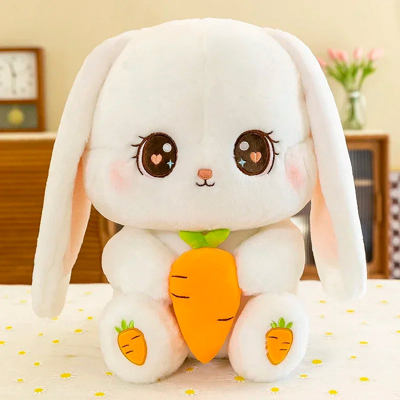 Radish Rabbit Doll Plush Toy Cute Doll Soft Stuffed Animal Sleeping Pillow Cushion Christmas Gifts for Kids and Girls
