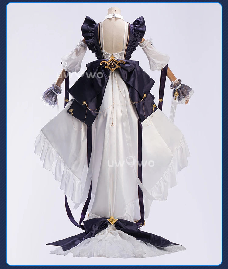 IN STOCK UWOWO Cheshire Cosplay Game Azurr Lanee Cheshire Default Cosplay Costume New outfit Halloween Costume