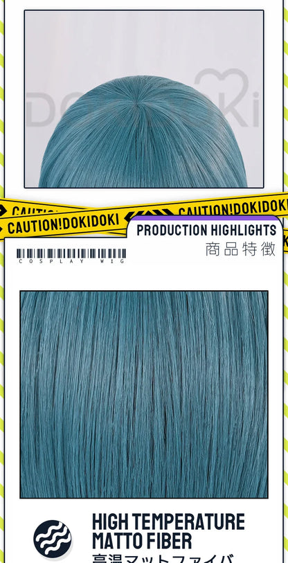 IN STOCK Ciel Phantomhive Wig Anime DokiDoki Ciel Cosplay Wig Men Halloween Short Hair Free Wig Cap