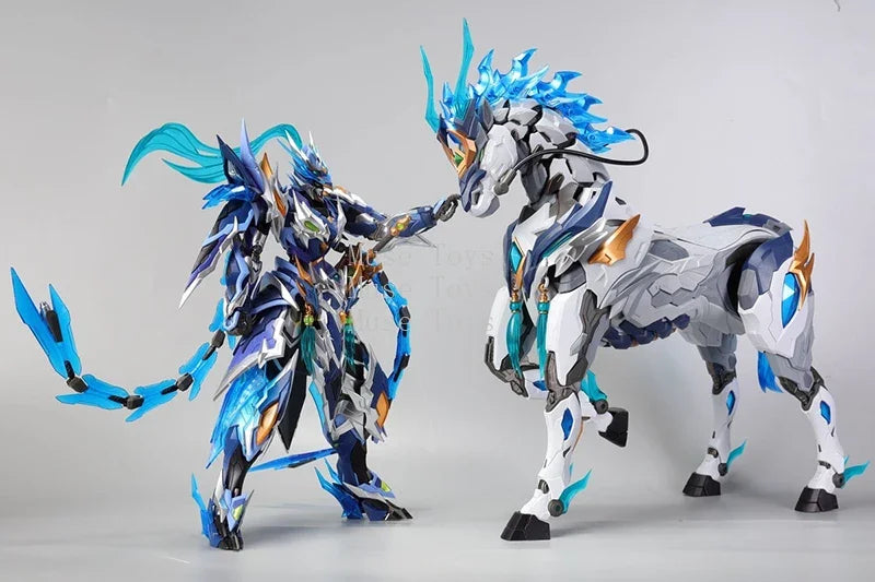 Motor Nuclear Mnp-Xh05 Zhao Yun Tianyou Star Dragon Gallbladder Tiger General Yulan White Horse Model Collection Gift