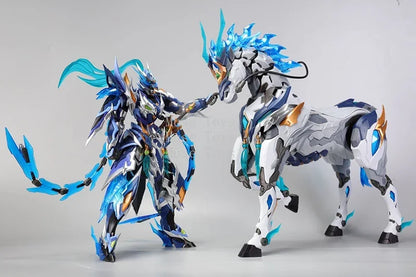 Motor Nuclear Mnp-Xh05 Zhao Yun Tianyou Star Dragon Gallbladder Tiger General Yulan White Horse Model Collection Gift
