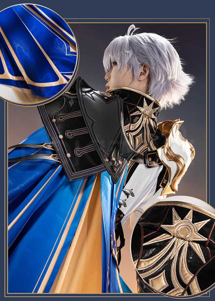 Phainon Cosplay Costume Game Honkai: Star Rail DokiDoki-SR HSR Phainon Cosplay Metal Accessories Men Halloween Costume