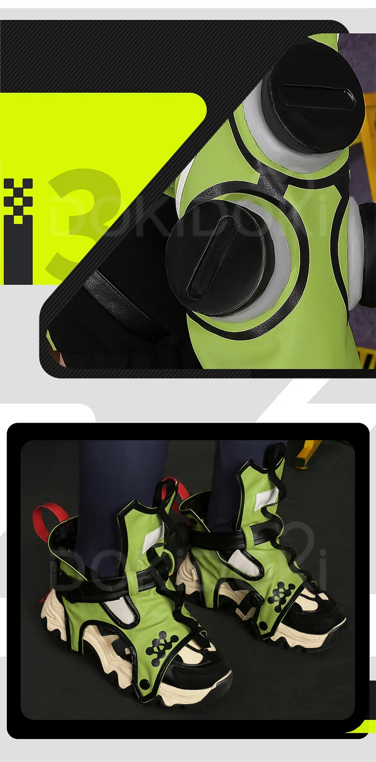 IN STOCK Anby Demara Cosplay Costume Game Zenless Zone Zero Cosplay DokiDoki-R Anby Wig Gentle House