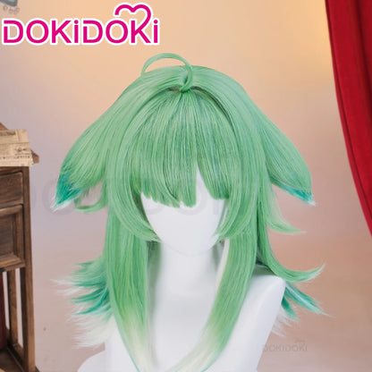 IN STOCK Huohuo Wig Game Honkai: Star Rail DokiDoki Cosplay Wig Women Green Cute Long Hair Honkai Huo Huo Wig Ears Free Wig Cap