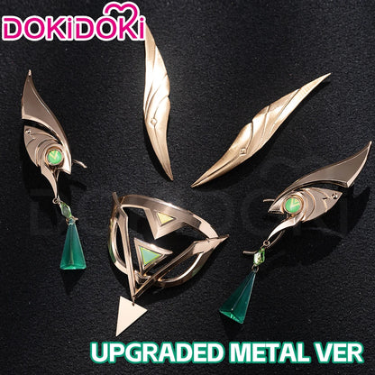 IN STOCK Nefer Headwear Cosplay Accessories Game Genshin Impact DokiDoki Metal Headdress Song of the Welkin Moon Nefer Headwear