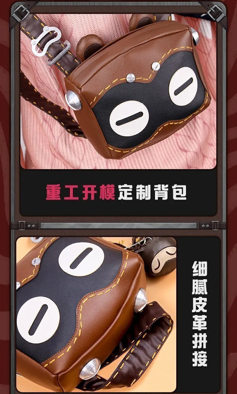 Zenless Zone Zero Ukinami Yuzuha Cosplay Costume Wig Skirt Uniform Earrings Headwear Spook Shack Halloween Party for Women Girls