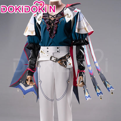 IN STOCK Brant Cosplay Costume Game Wuthering Waves【XS-3XL】DokiDoki-N Men Captain Costume Brant Hat Plus Size