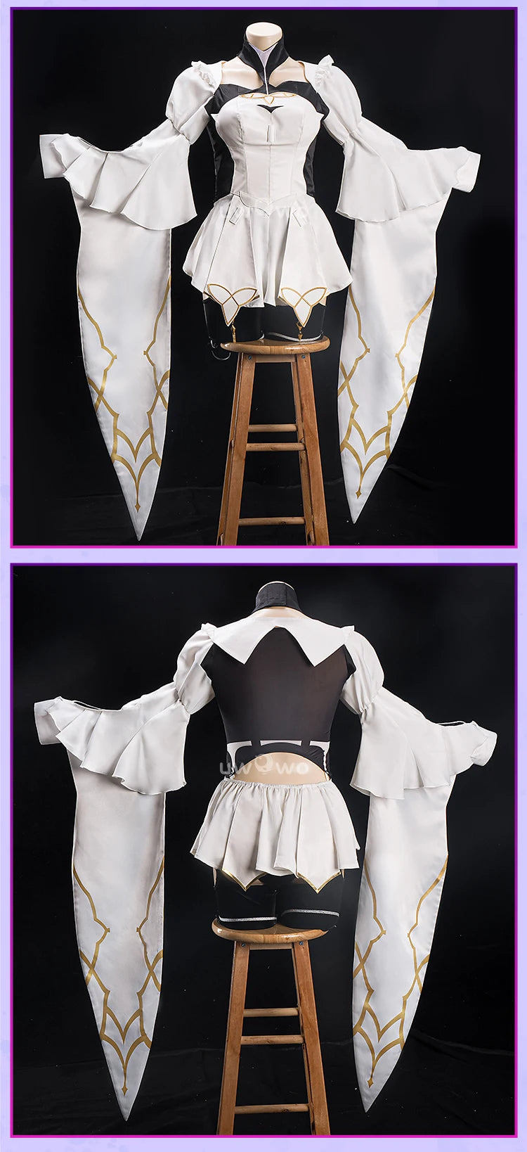 PRE SALE UWOWO Avalon Cosplay Game Fatee/Grandd Orderr Merlin Prototype "Lady Avalon" Cosplay Costume Halloween Costume