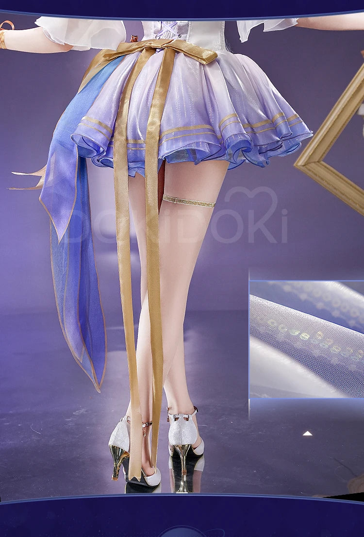 Robin Doujin Cosplay Costume Game Honkai: Star Rail DokiDoki-SR HSR Women Costume Robin Cosplay Aria Dress