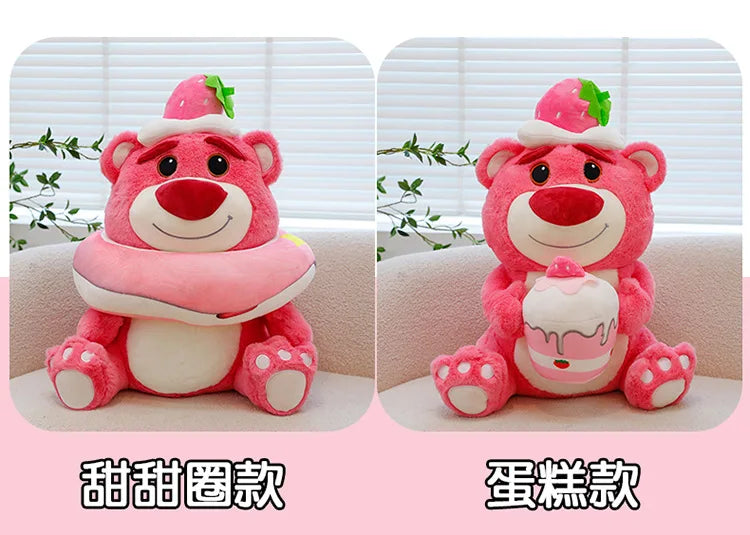 45/60/90cm Super Big Size Lotso Kawaii Disney Anime Plush Stuffed Doll Cartoon Decoration Plush Pillow Children's Holiday Gifts