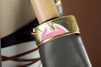 Genshin Impact Jahoda Cosplay Costume Wig Uniform Cloak Hat Glasses Headwear Outfit Halloween Party for Women Girls Props iCoser