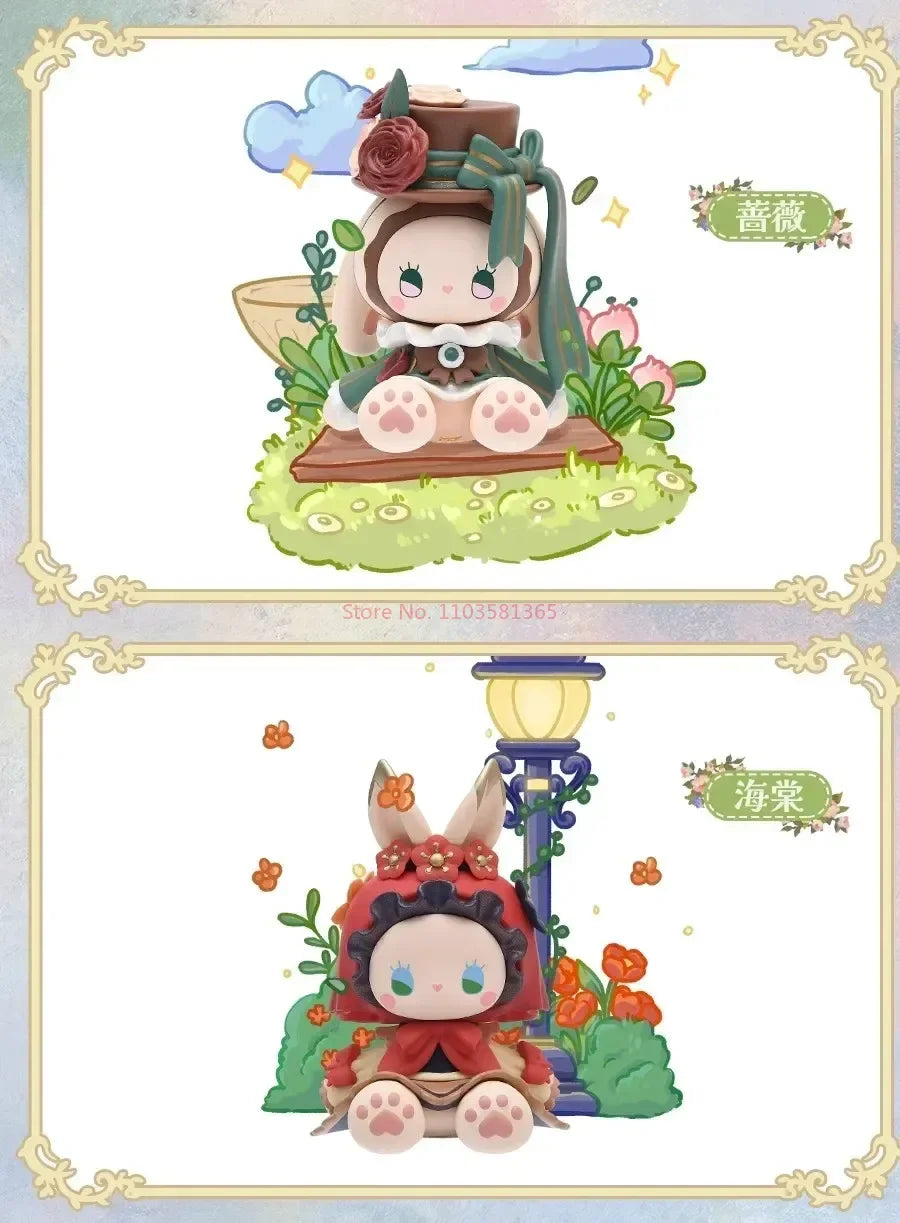 Emma Secret Forest Garden Dating Series Blind Box Toys Kawaii Anime Figure Mystery Box Model Toys Ornament Girls Surprise Gift