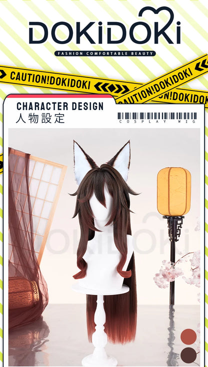 IN STOCK Fugue/Tingyun Wig Game Honkai: Star Rail Cosplay DokiDoki Wig Women Ting Yun Hair Heat Resistant Synthetic Free Wig Cap