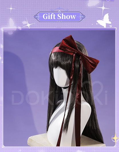 Kaname Madoka Homura Akemi Cosplay Costume Anime DokiDoki-SR Women Cute Pink Black Dress Halloween Madoka Cosplay