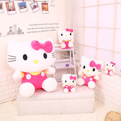 Big Size Sanrio Plush Hello Kitty Plush Hello Kitty Plushies Kawaii Hello Kitty Stuffed Dolls Animal Toy Ragdoll Home Xmas Gift