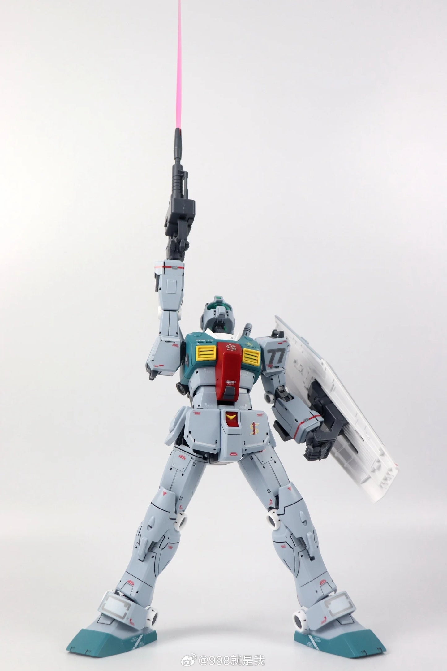 In Stock FDJ Model SLEGGAR GM 1/72 RGM-79 Assembly Model Kit Toys Action Figure Plastic Model Kits Toy Collectible Robot Gift