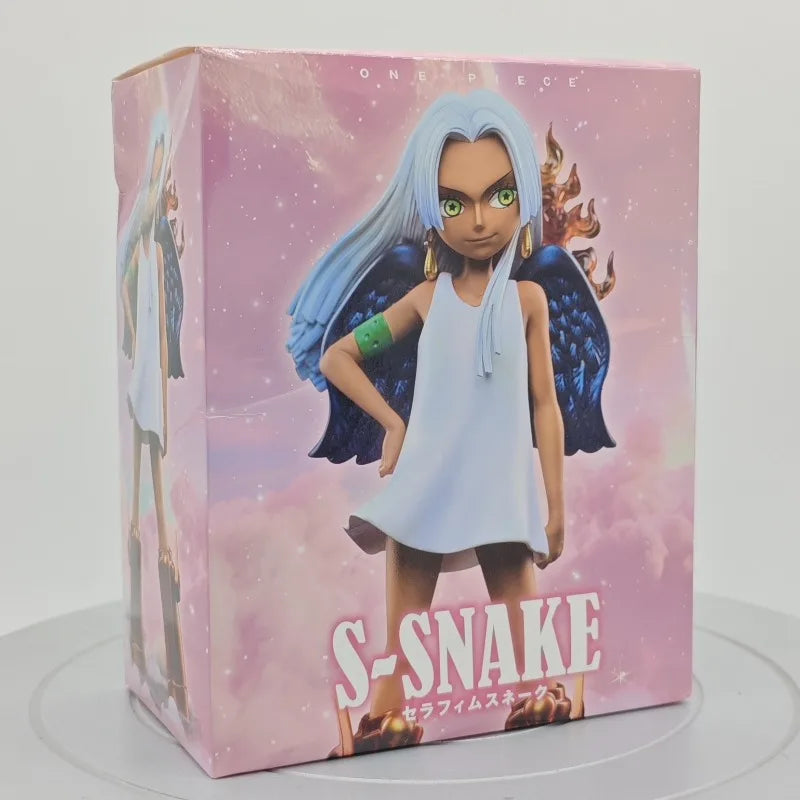 Cute Pacifist Seraph Comic ONE PIECE Anime S-Eagle Figurine S-Snake Action Figures PVC S-Luffy Model Collection Statue Toys Gift