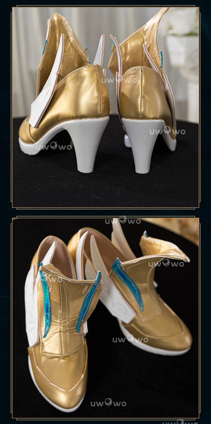 UWOWO Soraka Shoes Game League of Legends/LOL: Star Guardian Soraka SG Cosplay Shoes Size 35-44