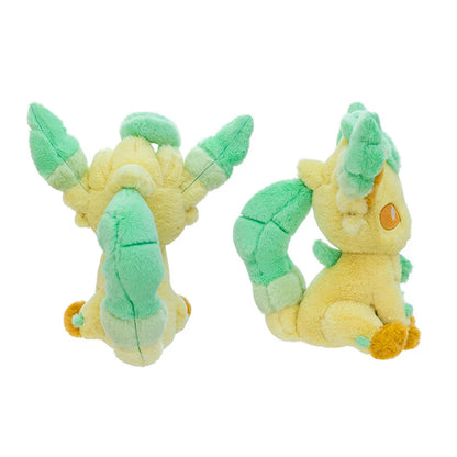 45/80cm Large Leafeon Pokemon Plush Toys Doll Cartoon Ornament Stuffed Plushie Kawaii Eevee Pillow Pokémon Gift for Children