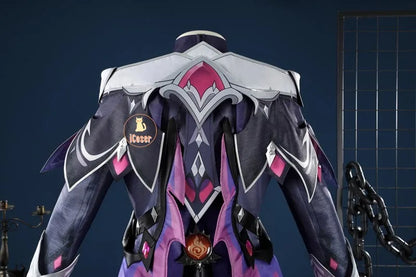 Genshin Impact Durin Cosplay Costume Wig Uniform Headwear Wings Festival Halloween Party for Women Men Girls Role Play Outfit