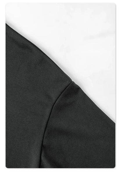 ZODF Fashion Autumn Men Solid 360gsm Sweatshirt Unisex Solid Loose Sport O Neck Pullovers Brand Clothes HY0938