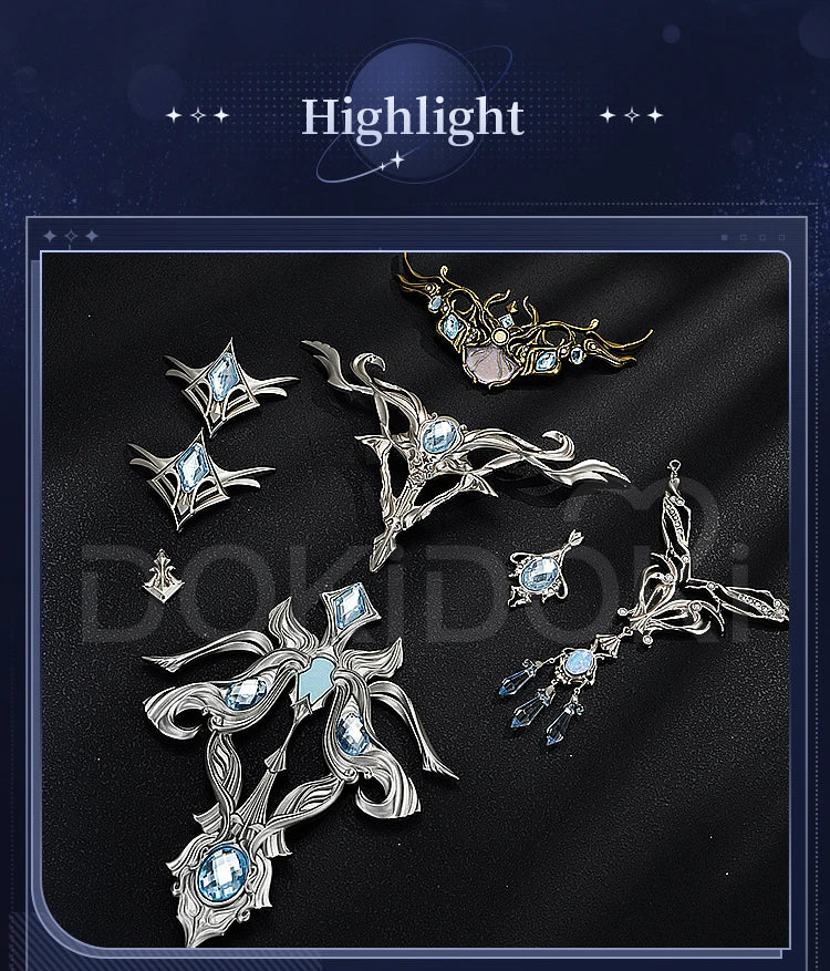 Heroine MC Deepsea Waves Cosplay Costume Game Love and Deepspace DokiDoki-SR Bride of the Sea God Rafayel Cosplay