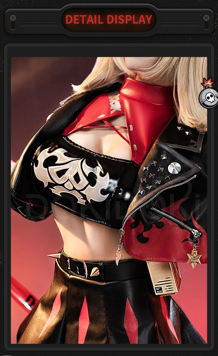 IN STOCK Burnice White Cosplay Costume Game Zenless Zone Zero【S-2XL】DokiDoki-R Women Halloween ZZZ Burnice Cosplay