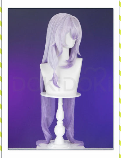 IN STOCK Black Swan Wig Game Honkai: Star Rail Cosplay Wig DokiDoki Women White Purple Long Hair Black Swan Cosplay Free Wig Cap