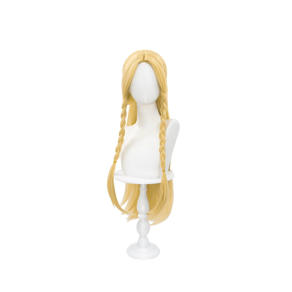 Marcille Donato Cosplay Costume Delicious in Dungeon Anime Women Uniform Dress Dokidoki-Sr - Wig Only / One Size