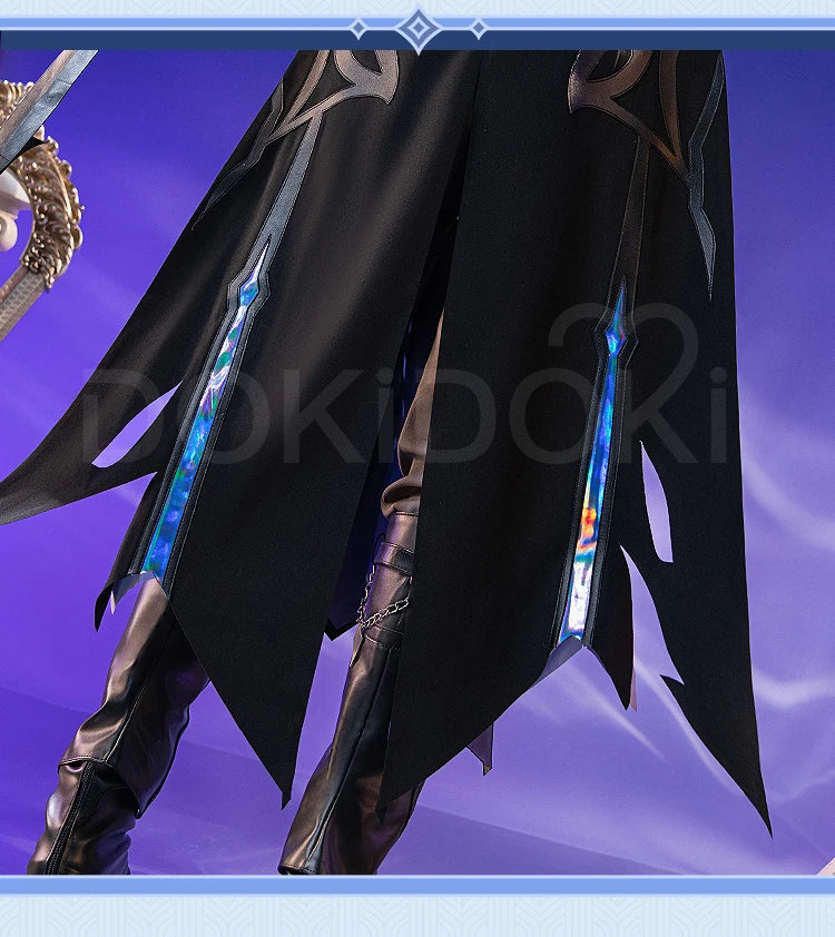 IN STOCK Flins Cosplay Costume Game Genshin Impact【S-3XL】DokiDoki-N Kyrll Chudomirovich Flins Men Halloween Costume Plus Size