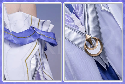 Columbina Cosplay Costume Genshin Impact【S-2XL】DokiDoki-R Nod-Krai Women Dress Columbina Hypersalenia Plus Size